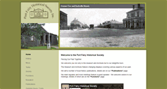 Desktop Screenshot of historicalsociety.port-fairy.com